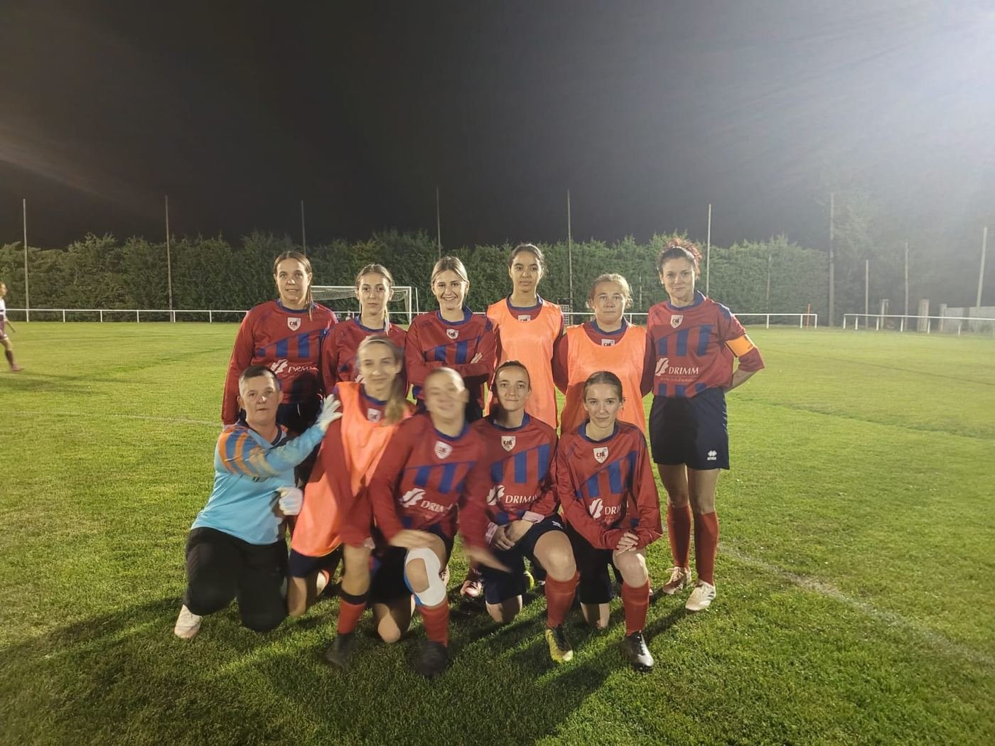 Équipe Féminines Coquelicots Montéchois